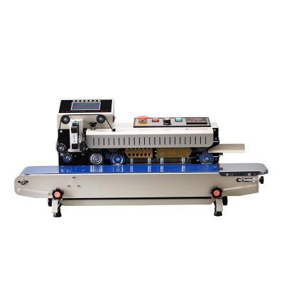 FR-1600 Sealing Machine With Inkjet Coding And Sealing Functions For Food Dry Goods Meat And Daily Chemical Products