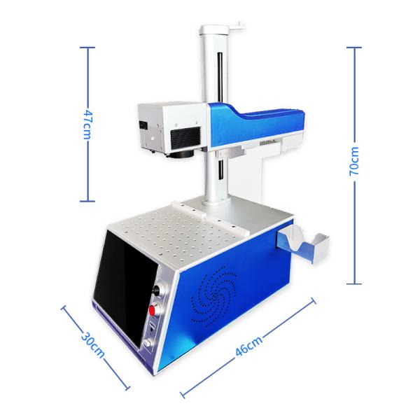 Marcador do gravador do laser de /Fiber do preço da máquina da marcação do laser da fibra da cor/laser no metal