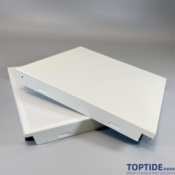 Perforated Metal Building Materials Acoustic Aluminium / Aluminum Suspended Wall Ceiling Panel