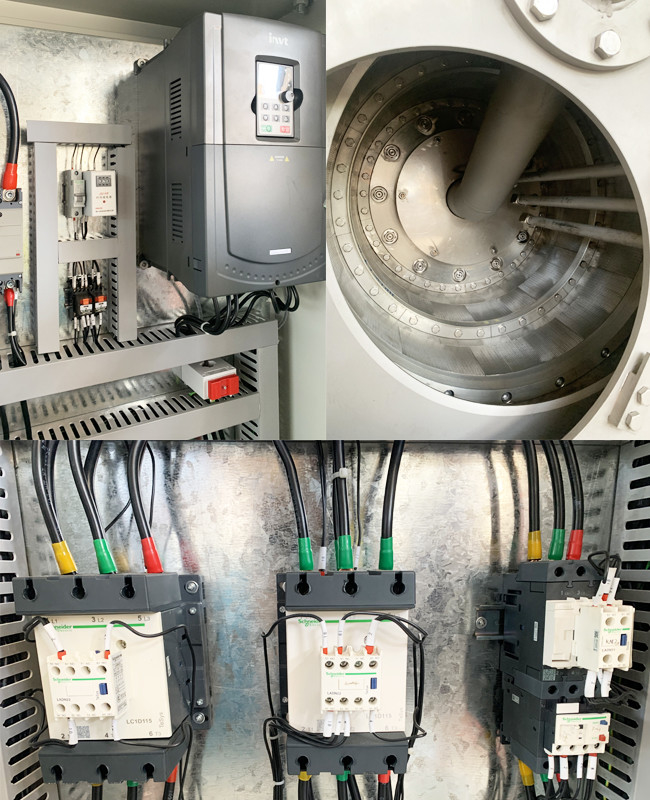 Хлоруксусная кислота 480V центрифуги корзины толкателя 2 этапов