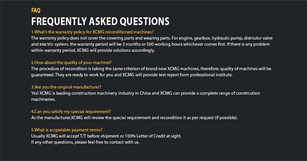 XCMG Used Xga5610-6s 6 Ton Tower Crane Price for Sale