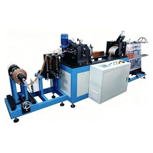 High Speed Flat Fin Machine for Copper Brass Radiator Precision Cut Custom Fin Shapes