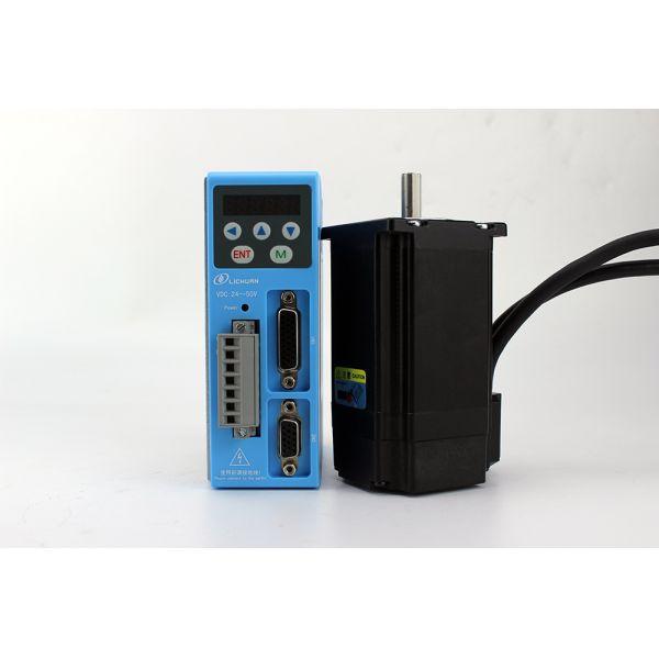Lichuan Nema 23 Closed Loop 1000rpm 2.0n.M 4.0A DC24V-50V 2 Phase LCDA606S+LC57H276