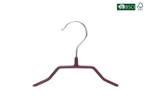 Betterall New Outdoor PVC Coated Red Brown Wire Hanger For Drying Clothes