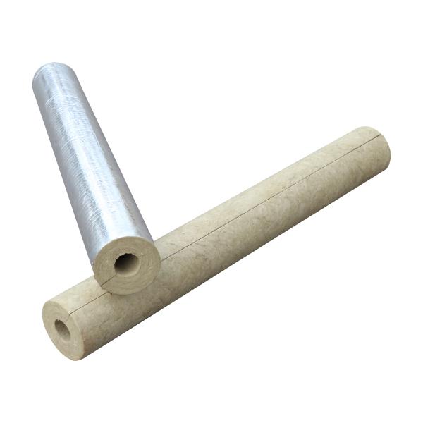 China Manufacturer's Fireproof Stone Wool Insulation Tube Industrial Design Rock Wool Pipe Cover