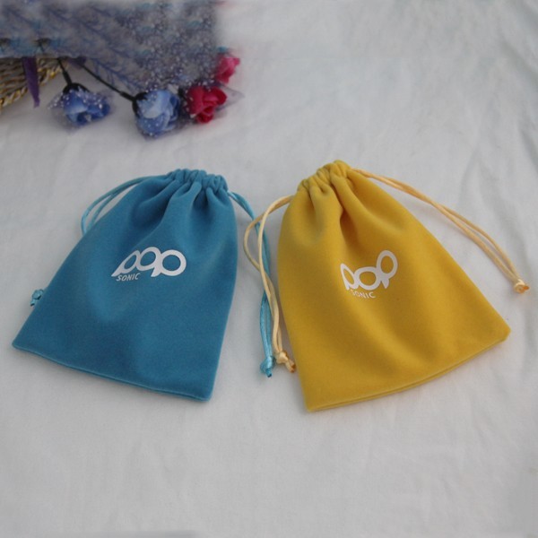 Яблоко пакуя multi мешок Drawstring таможни цветов 8.5x9.5cm с круглым дном