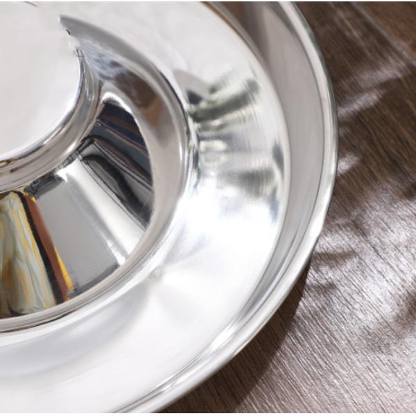 Stainless Steel Dog Bowl Puppy Slow Feeder Bowls For Food Feeding