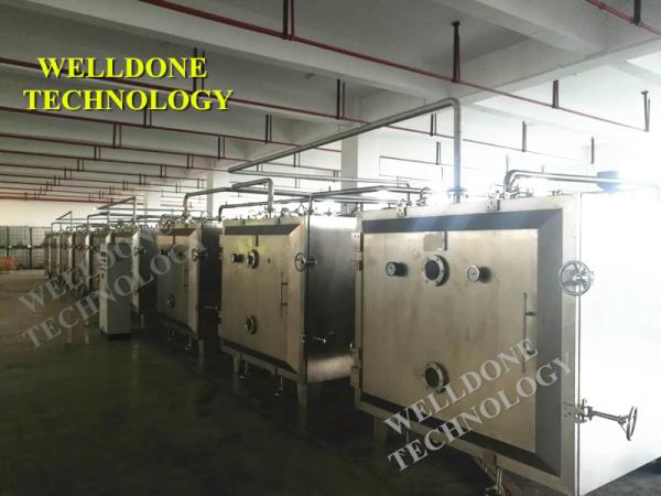 Customized Automated Compact Thermal Oil Heating Vacuum Tray Dryer