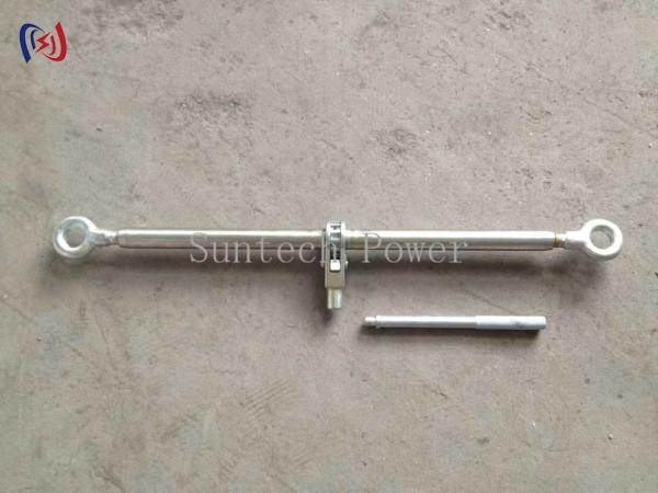 Heavy Duty Dual Hook Steel Turnbuckle For Power Line Tensioning And Support