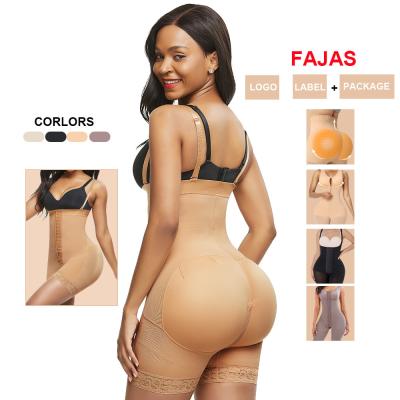 Não tóxico Alta cintura Butt Lifter Tummy Controle Shapewear para Mulheres XL Fajas Colombiano