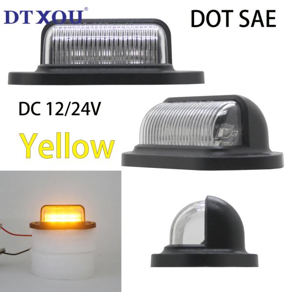 66*22MM Universal Car Fitment Auto Rear License Lamp Light E-mark LED License Plate Lamp