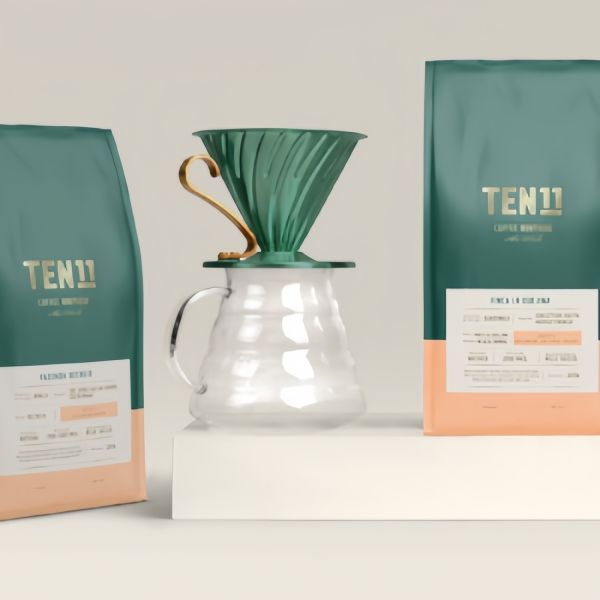 8oz 12oz 16oz Coffee Bean Bags Moistureproof Custom Coffee Bag With Tin Tie