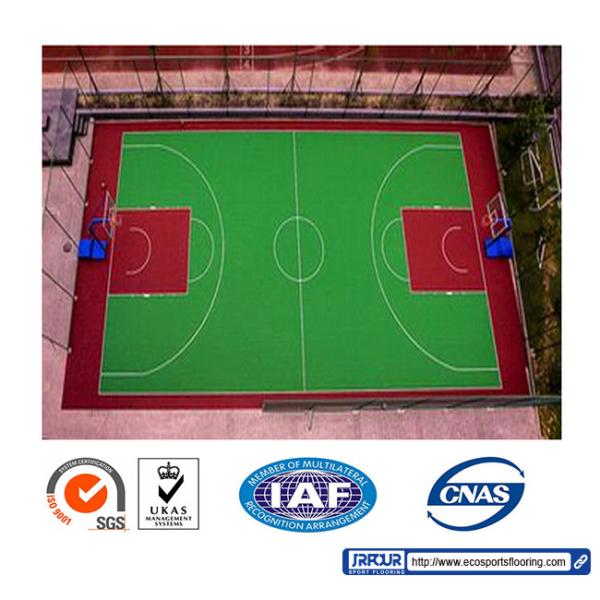 IAF Interlocking Sports Tiles Eco-Friendly Waterproof Sports Surfaces