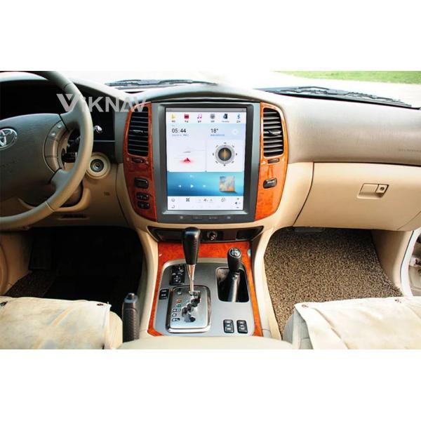 12.1 дюймовый экрановый стерео для Toyota cruiser 2003-2007 LC100 навигация GPS мультимедийный DVD-плеер беспроводной Carplay