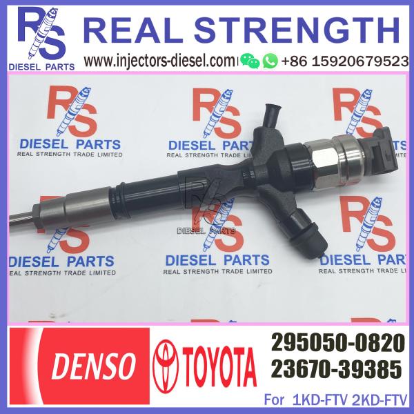 Conjunto comum do injetor do trilho 23670-30380 295050-0820 para Toyota Dyna 1KD-FTV D-4D Dutro