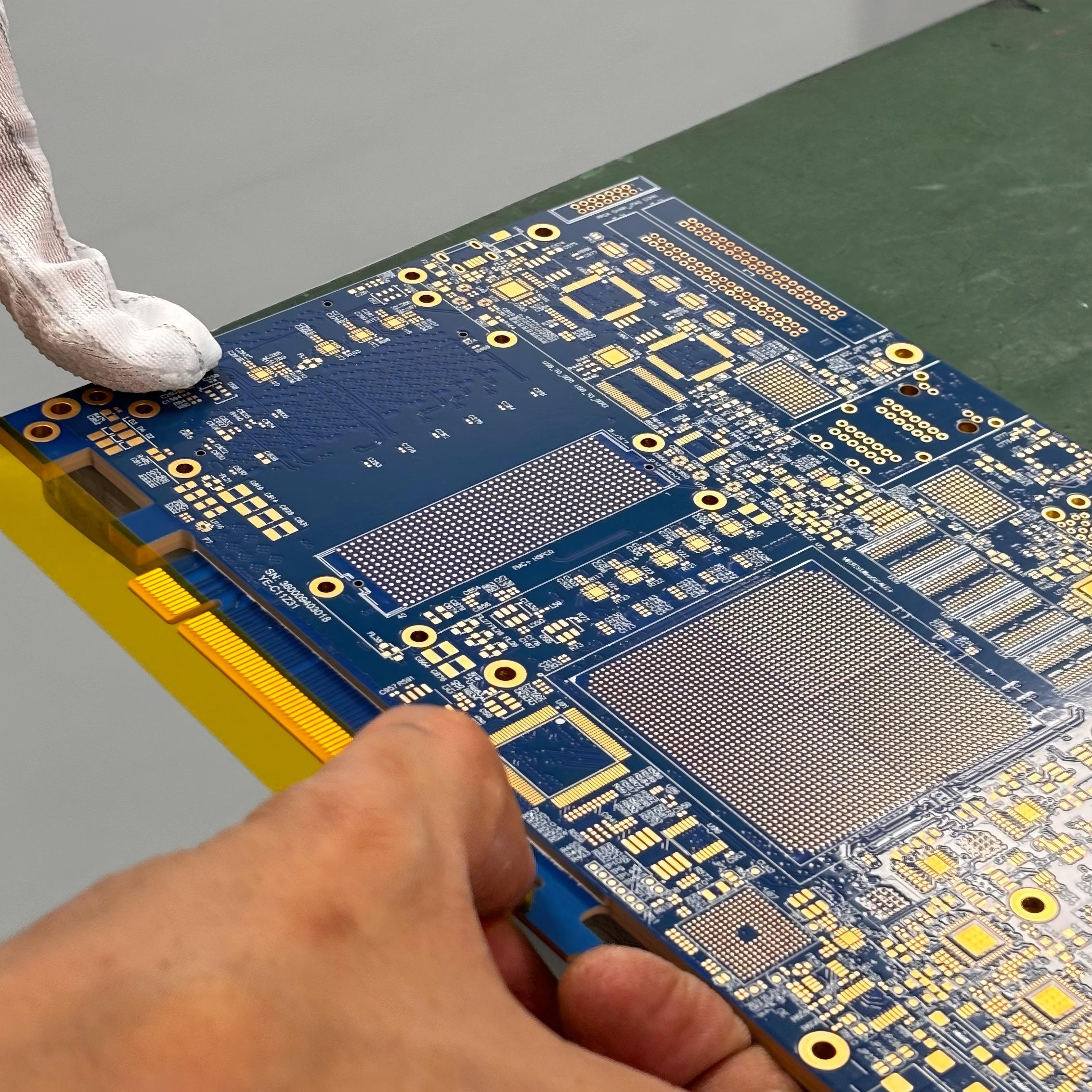 ENIG Surface Finish Prototype PCB Assembly 2-12 Layers 1 Oz Copper Thickness