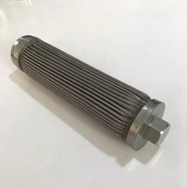 Compressed Air Nd Filter Hydraulic Oil Filter Cartridge Silver