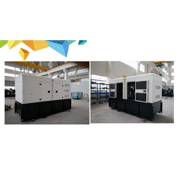 250 KVA Perkins Soundproof Water - Cooled Diesel Generator Set 1300L