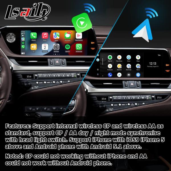 Automobile androïde carplay sans fil pour la version meilleur marché de Lexus ES300h ES350 ES250