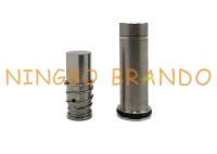 3/2 armature normalement fermée de vanne électromagnétique d'acier inoxydable de Seat de bride de cannelure de joint circulaire de joint de la manière NBR