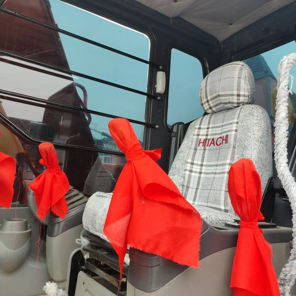 8140 мм Использованный экскаватор Hitachi Экскаватор Hitachi 120 с низким расходом топлива