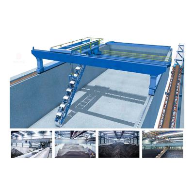 Automatic Bridge-Type Bucket Reclaimer Enclosed Design for Clay Brick Raw Material Storage
