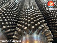 ASTM A106 GR.B Carbon Steel Studded Fin Tube For Economizers and Superheaters