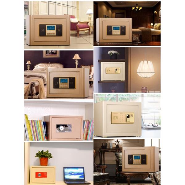 Cash Money Solid Steel Electronic Lock Box For Office Bank