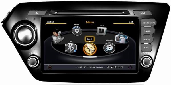Ouchuangbo 1080P 3G Host HD Screen S100 for Kia K2 /Rio 2011 Auto Multimedia GPS Car Pc Radio Video Player OCB-106