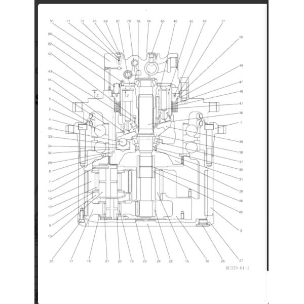 Lc15V0002S015 Sk350-8 Wholesale Gear Box Part Travel Carrier Ass'Y 2Nd Travel Carrier Assy