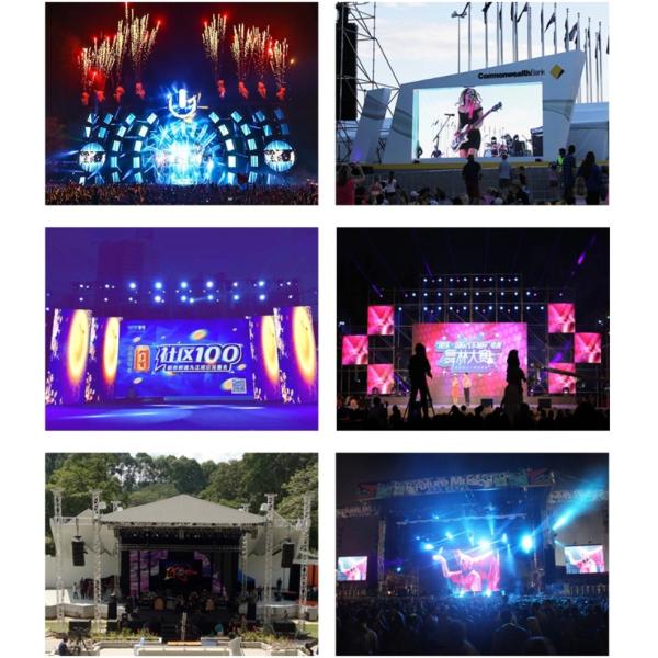HD P2.97 Full Color Adverting Rental Led Display Screen Indoor For Event Show