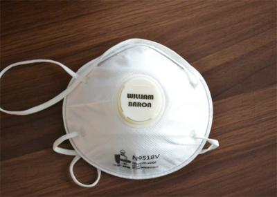 FFP1 Carbon Filter Face Mask 4 Plys Layer Structure High Filtration Efficiency