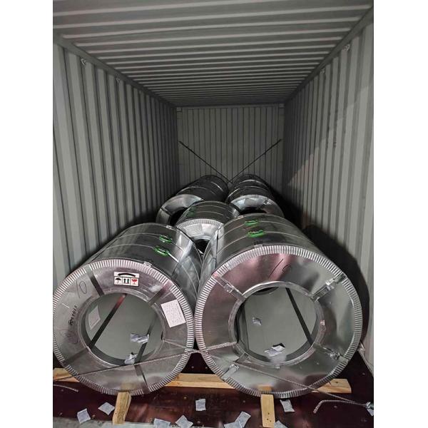 EN Norma de la placa de acero de galvalume de bobina de zinc revestido AZ30-AZ150g/m2 Superficie cromada