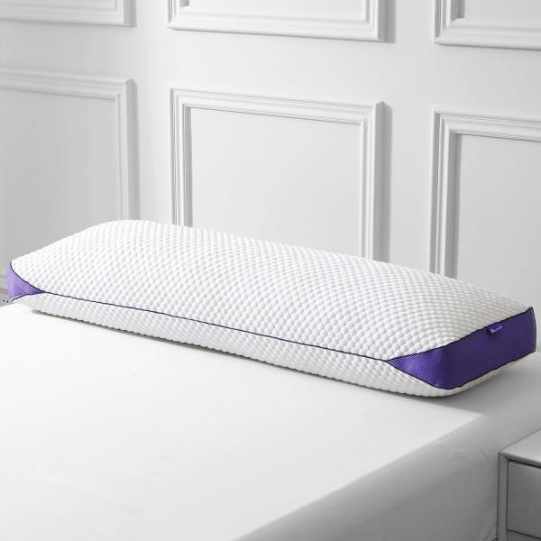Medium Adjustable Memory Foam Body Pillow with Cooling Technology and Removable Cover