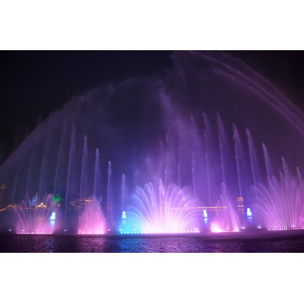 Круглый небольшой музыкальный танец плавающий портативный декор фонтан для озера