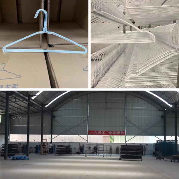 Corrosion Resistance Slim Coat Hangers , Winter Wear Fabric Coat Hangers