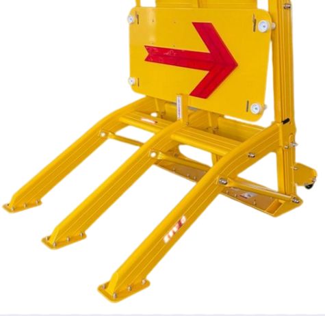 Traffic Yellow Ral 1003 Anti Ram Vehicle Barriers
