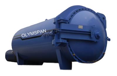 Autoclave de estratificação inteiramente de vidro com controlador do PLC