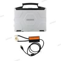 MPDR mais recente para Hitachi Dr.ZX Detector de falhas de escavadeira Diagnóstico para Hitachi EX.ZX-3 Scanner de diagnóstico + laptop CF54
