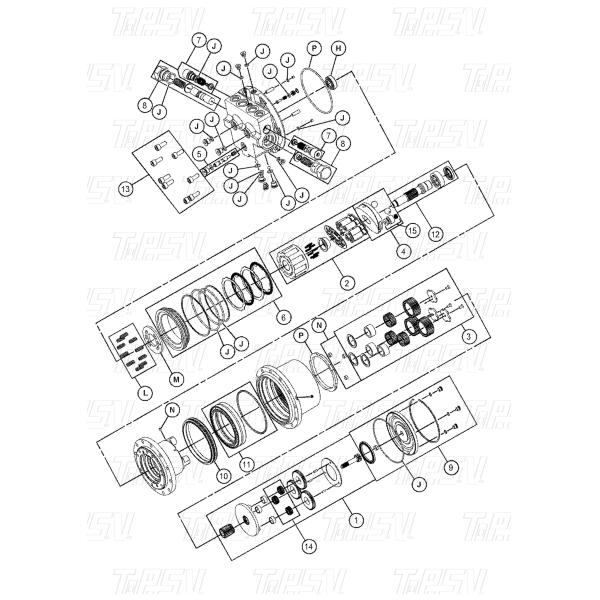 Top-Notch Hydraulic Pump E306E Excavator Parts For Dealed Bag Transport Packaging