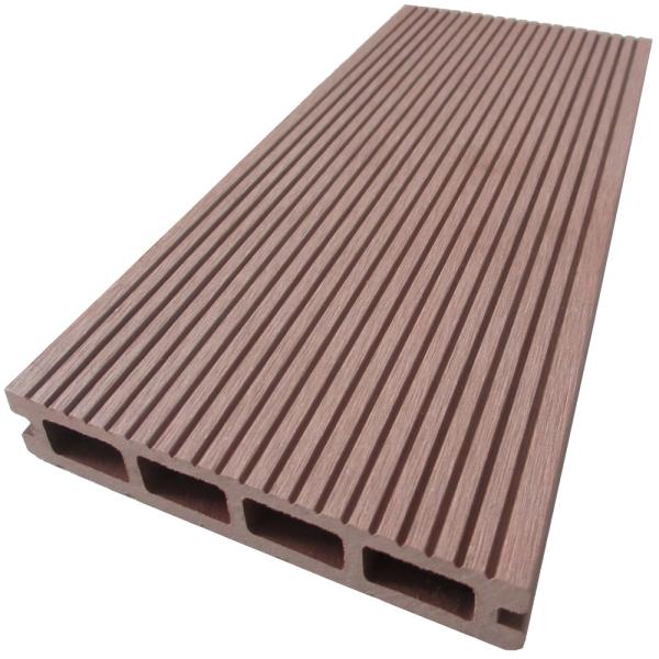 Traditional Deck for Leisure Facilities,Durable Composite Decking Flooring,Size:140mm X 22mm
