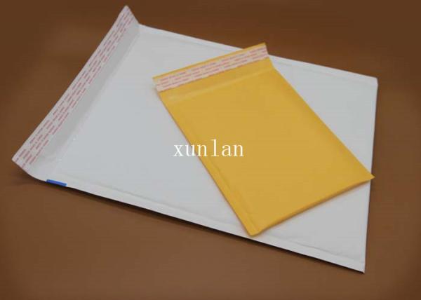 Air Bubble Kraft Padded Mail Bags No Fading Tear Proof Surface Protection