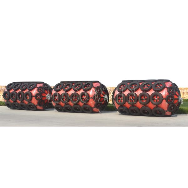 EVA Foam Filled Fenders Bumper Buoy Marine Dock Edge Fenders White Cone Type