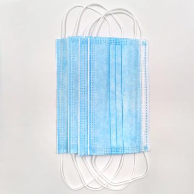 Antibacterial  3 Ply Face Mask Prevent Flu Disposable Medical Face Mask