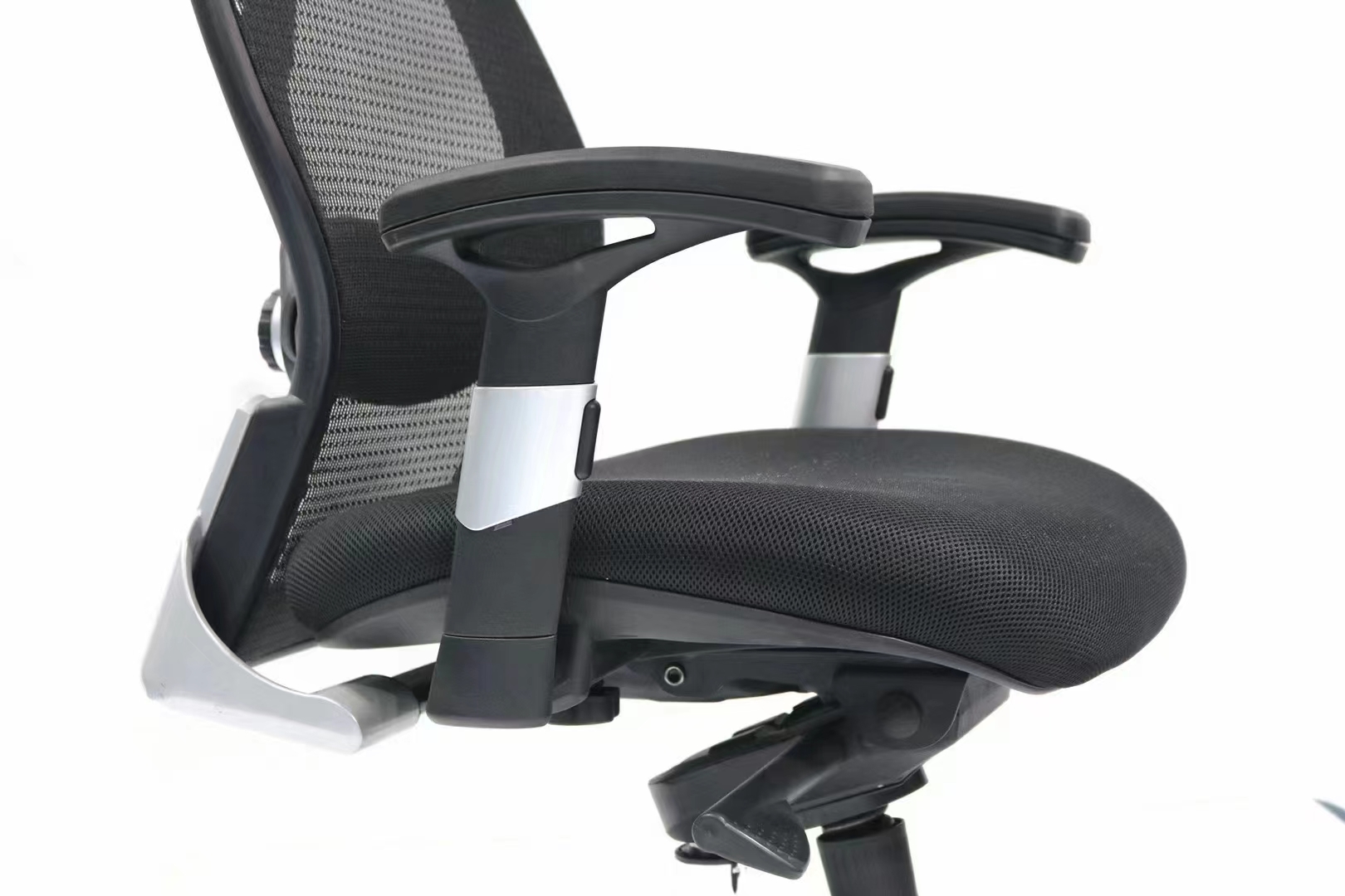 Ergonomic Office Chair with Adjustable Head Support and PU Nylon Castors - 5 Years Warranty