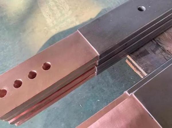 Plaques d'anode et de cathode en cuivre nickel chrome pour électrolyse par voie humide