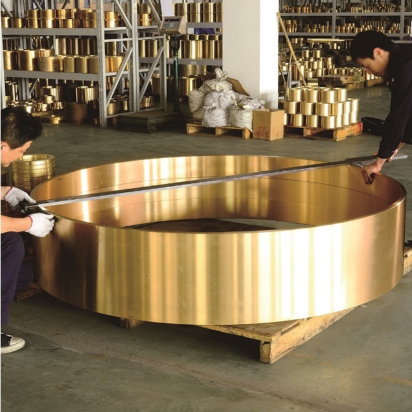 High Wear Resistant Brass Bushing and Copper Sleeve for Precision Mechanical Bearing in Industrial Equipment