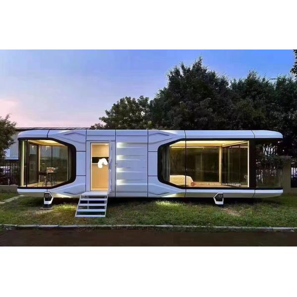 Hotel Space Capsule 2024 Design Modern Outdoor Mini Prefab Tiny Container House with Customized Layout and Trending Design