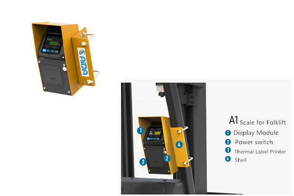 Digital Forklift Scales for Easy and Accurate Weighing on Forklifts No Need to Change Structur