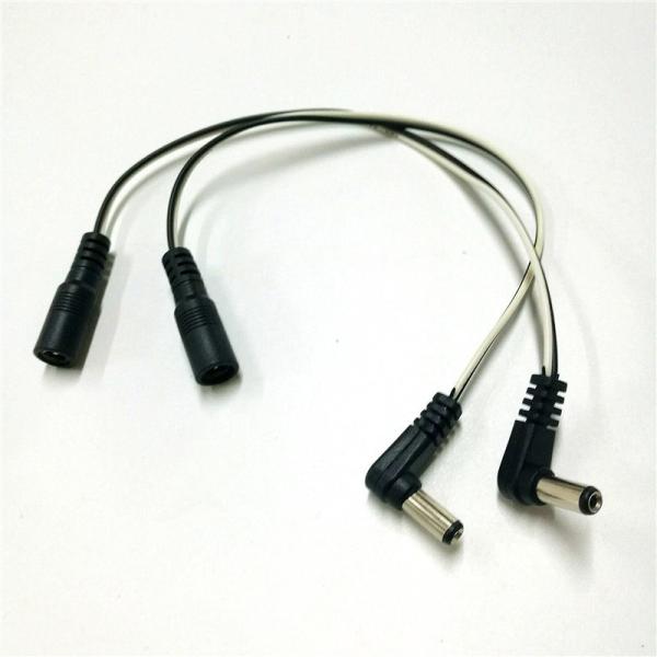DC Plug 90 Degree Power Cable Extension Female to male 5.5 2.112V